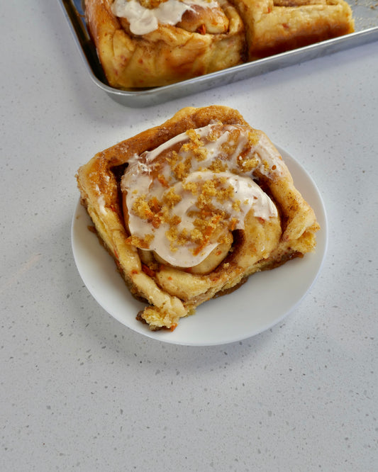 Brown butter carrot cake