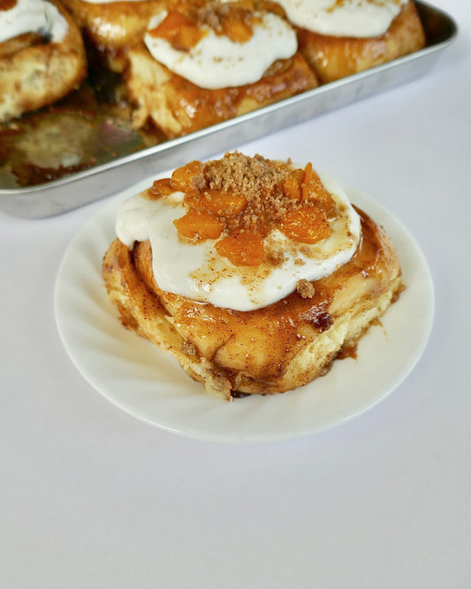 Peach Cobbler Roll